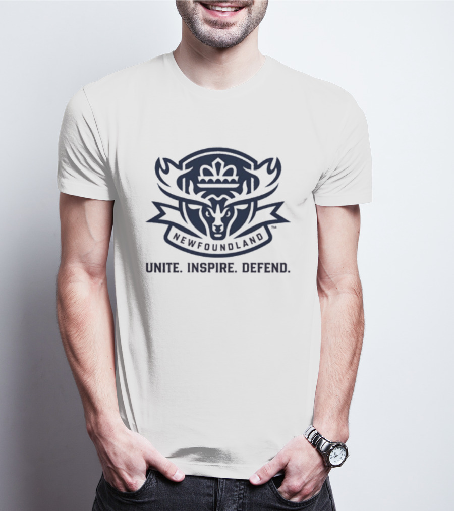 Newfoundland Regiment Unite Inspire Defend 2025 T-Shirt