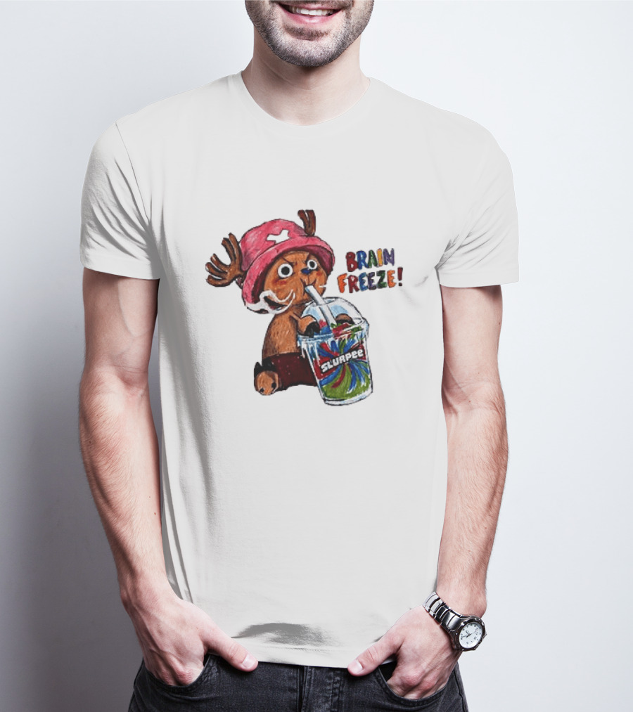 Tony Tony Chopper Slurpee Brain Freeze One Piece T-Shirt