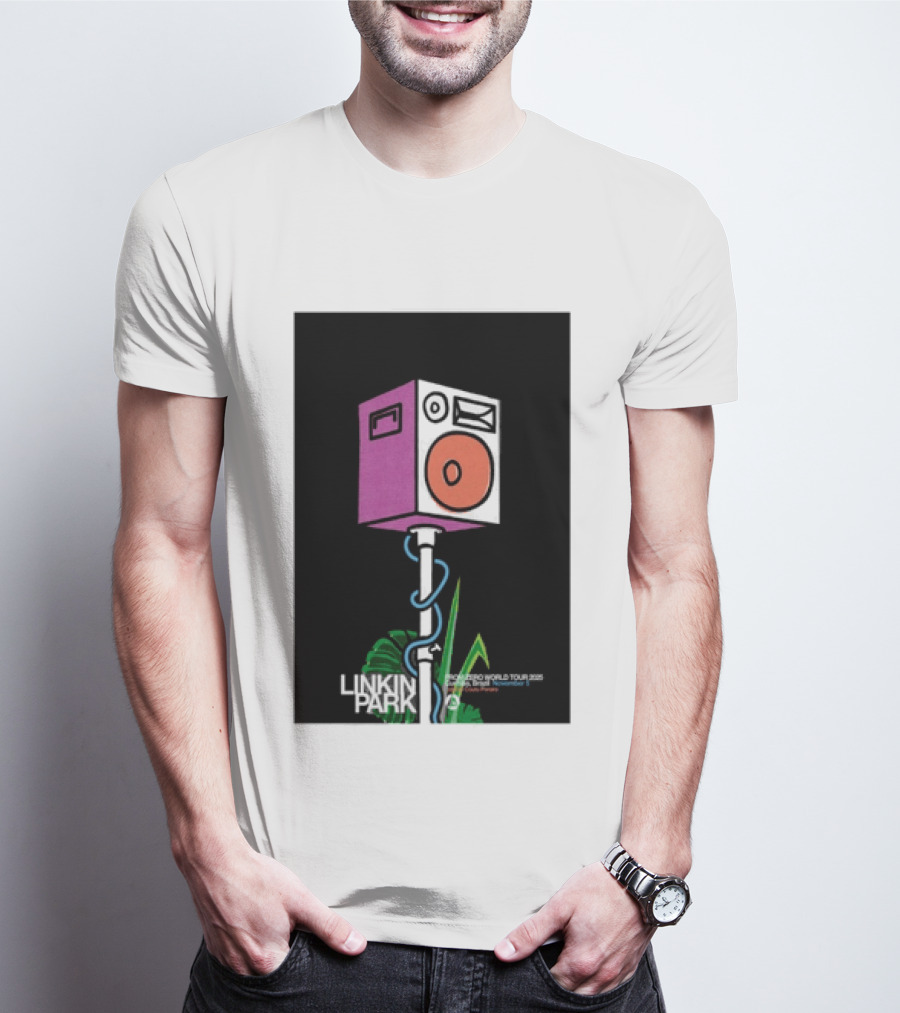 Linkin Park From Zero World Tour Estadio Couto Pereira Curitiba November 5 2025 T-Shirt