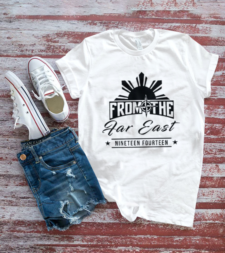 From The Far East Nineteen Fourteen Sunburst Star T-Shirt