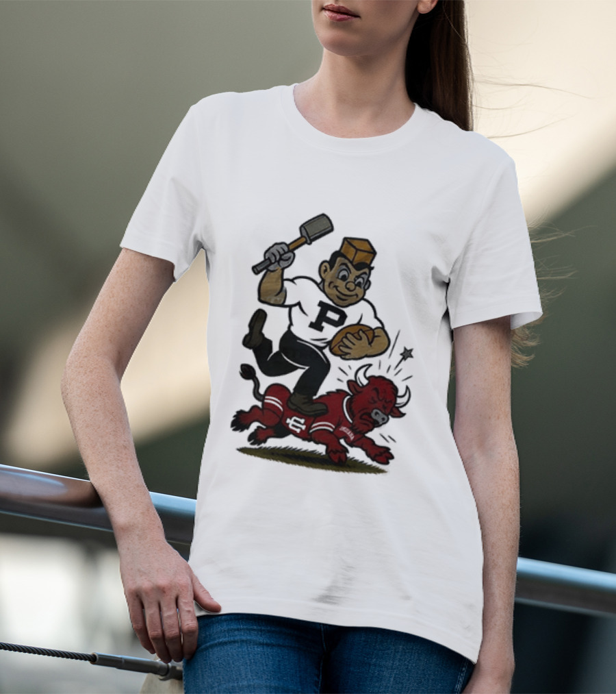 Purdue Boilermakers Crush Indiana Hoosiers NCAA Football Rivalry Victory T-Shirt
