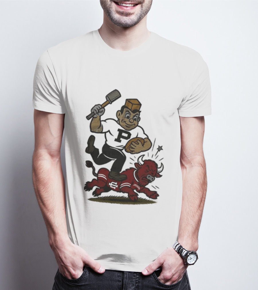 Purdue Boilermakers Crush Indiana Hoosiers NCAA Football Rivalry Victory T-Shirt