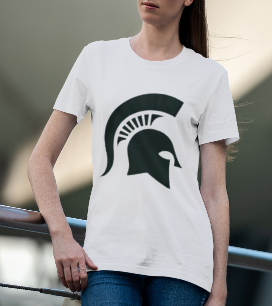 Michigan State Spartans Primary 2025 Iconic Spartan Helmet Trendy T-Shirt