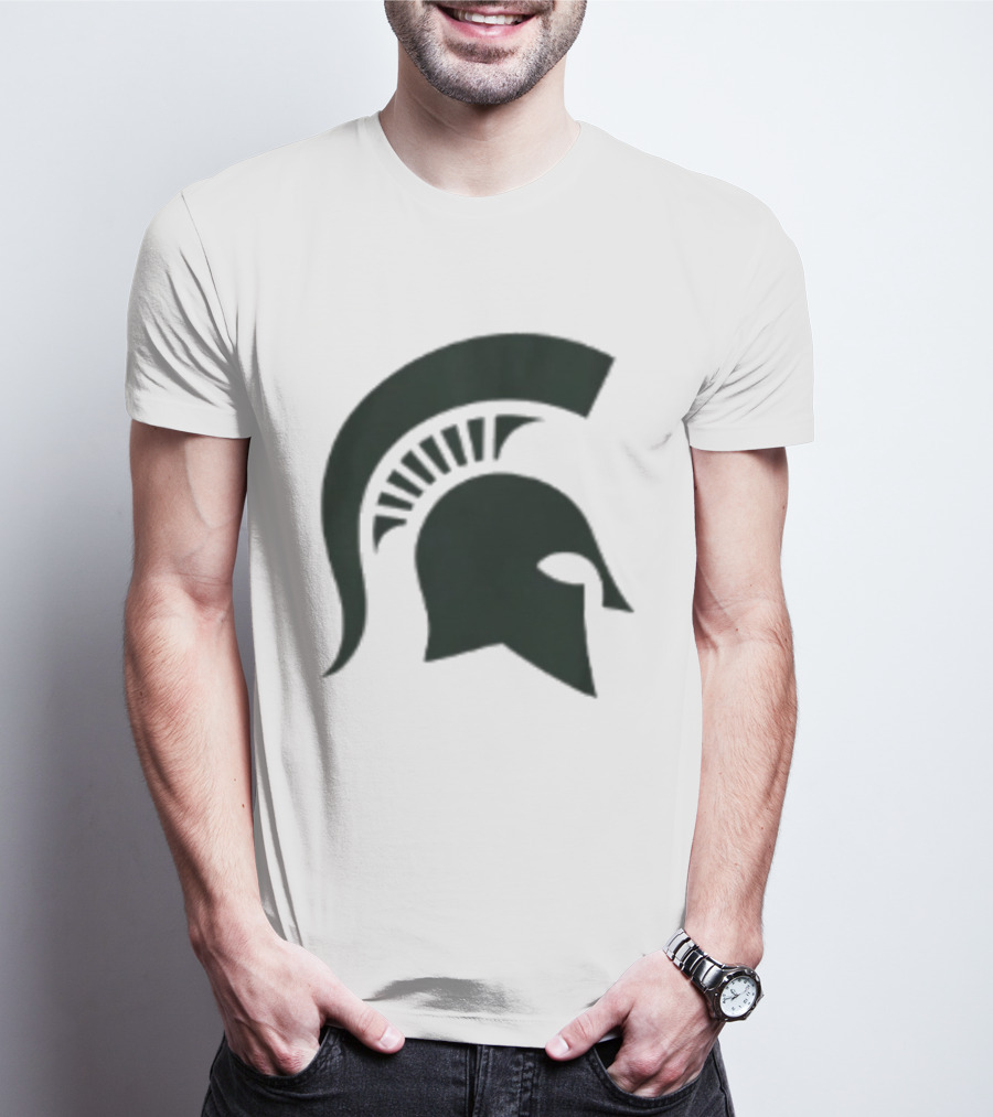 Michigan State Spartans Primary 2025 Iconic Spartan Helmet Trendy T-Shirt