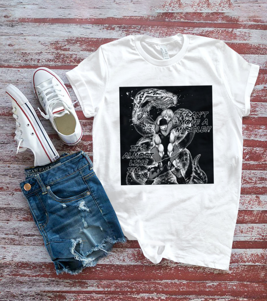 I Can't Move A Muscle It's Almost Like I'm Imai Cosmo Manga Snake Scene T-Shirt