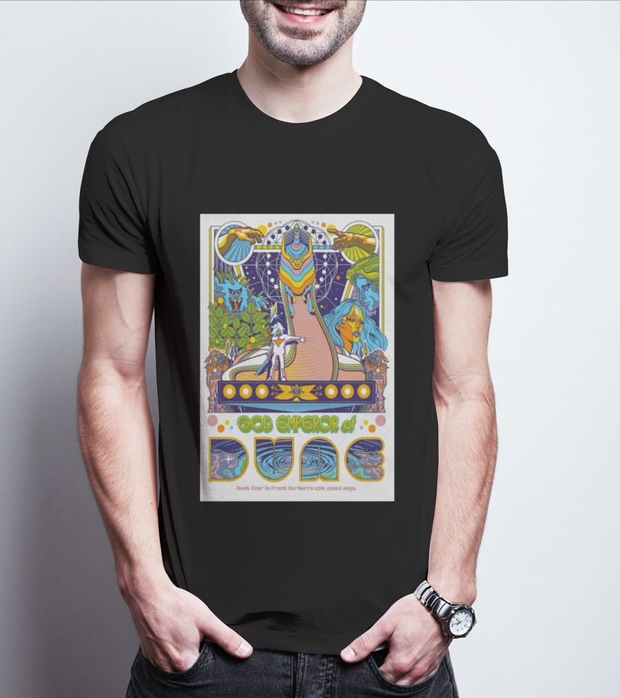 God Emperor Of Dune Book Four In Frank Herbert's Epic Space Saga T-Shirt
