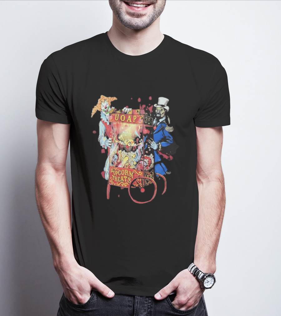 UOAP Popcorn Treats Insane Clown Posse Carnival T-Shirt