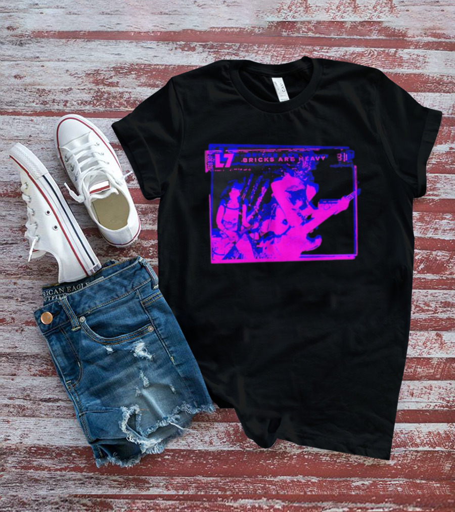 L7 Bricks Are Heavy Band Grunge Alternative Rock Album Cover T-Shirt