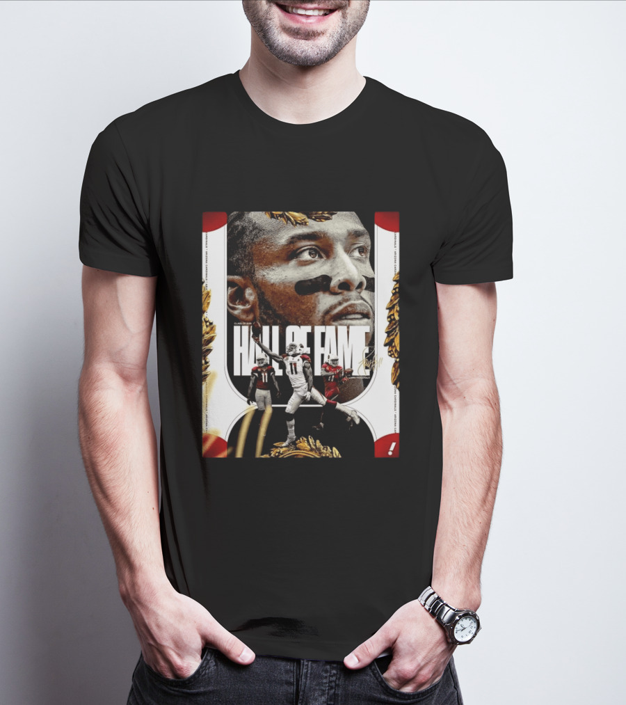 Larry Fitzgerald Hall Of Fame Class Of 2026 Legendary NFL Wide Receiver T-Shirt
