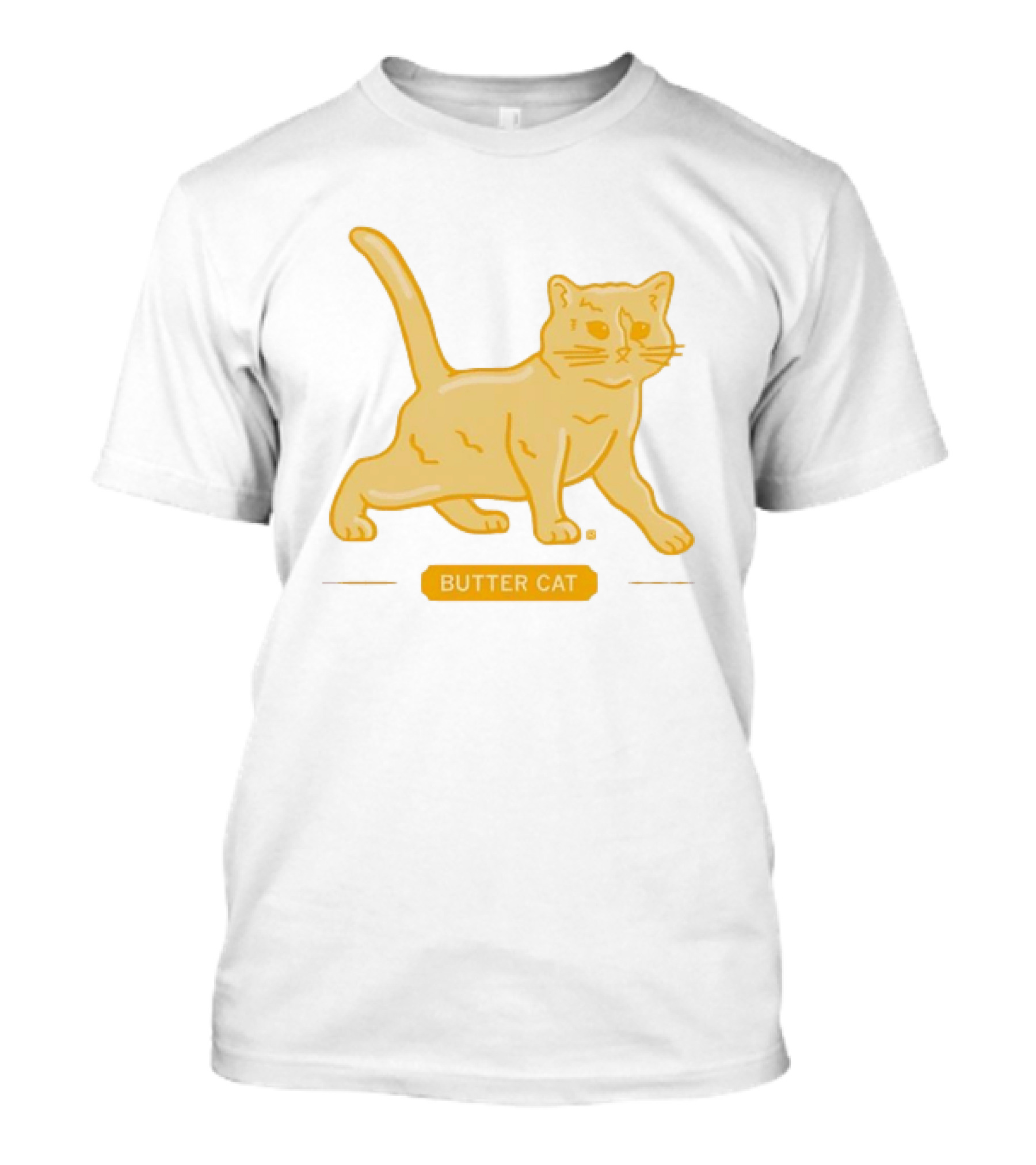 Butter Cat Animal Kitten Playful T-Shirt
