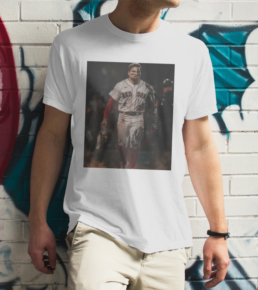 Caleb Durbin The Durbinator Red Sox Cyborg Player T-Shirt