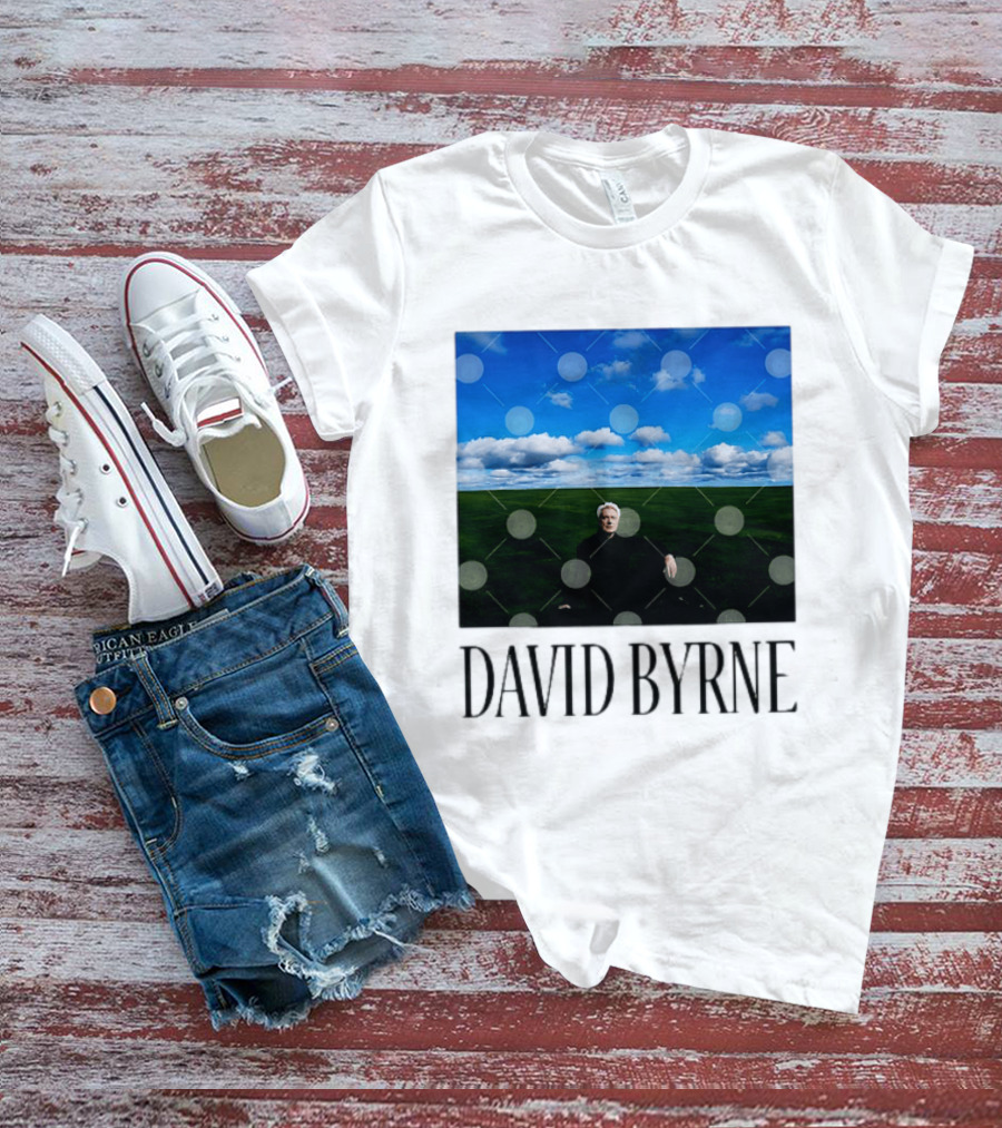 David Byrne Musician Scenic Landscape T-Shirt