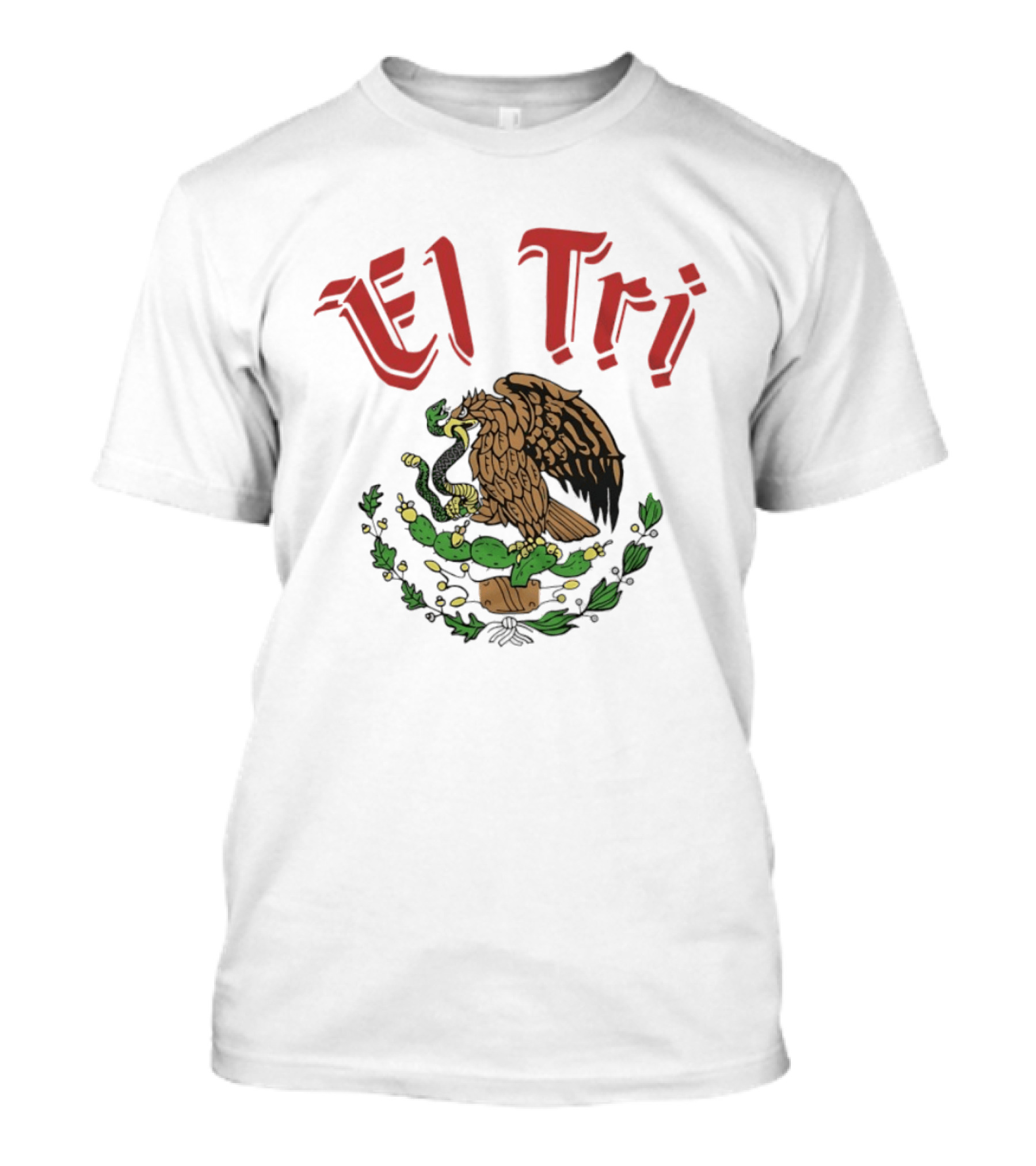 El Tri Mexico By Alex Lora Eagle And Serpent T-Shirt