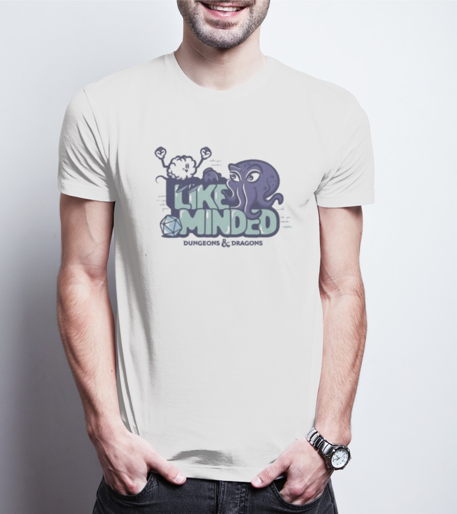 Dungeons & Dragons Like Minded Mind Flayer Octopus T-Shirt