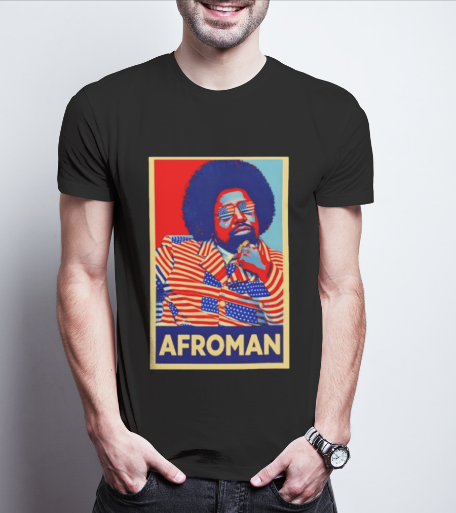 Afroman American Flag Glass Hope 2026 T-Shirt