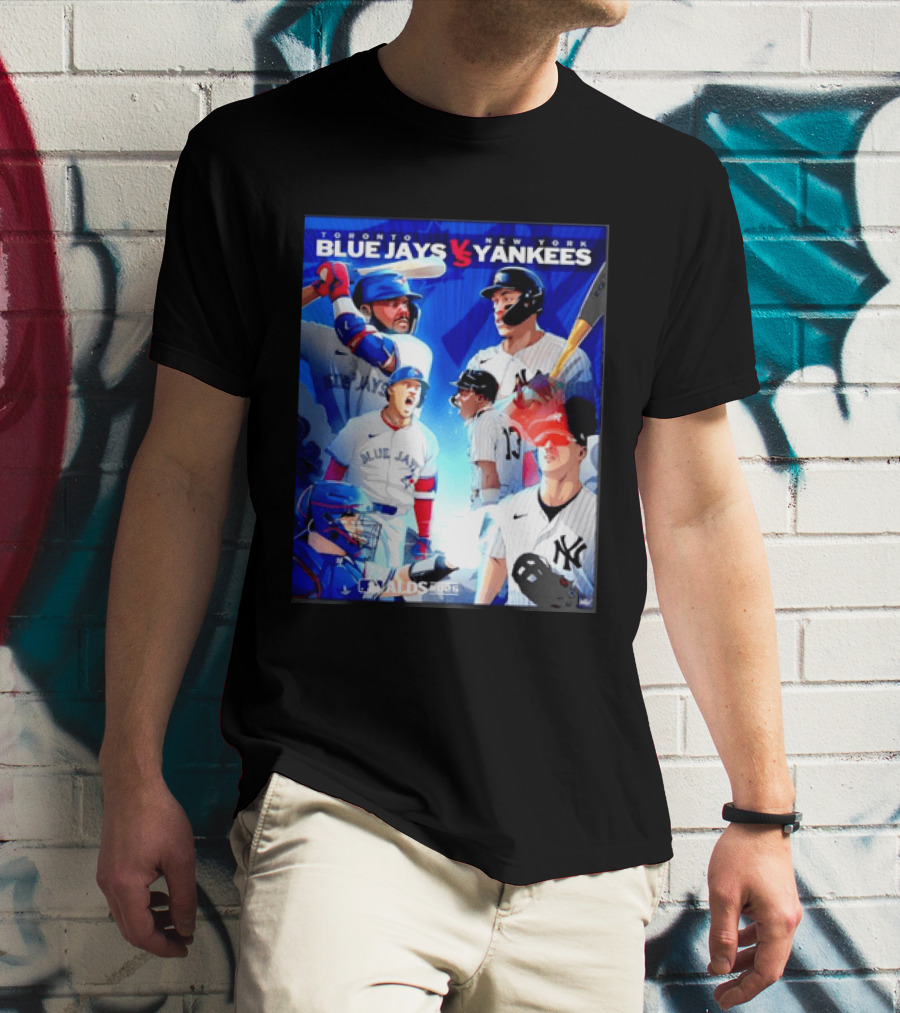 Toronto Blue Jays Vs New York Yankees ALDS 2025 MLB Showdown T-Shirt