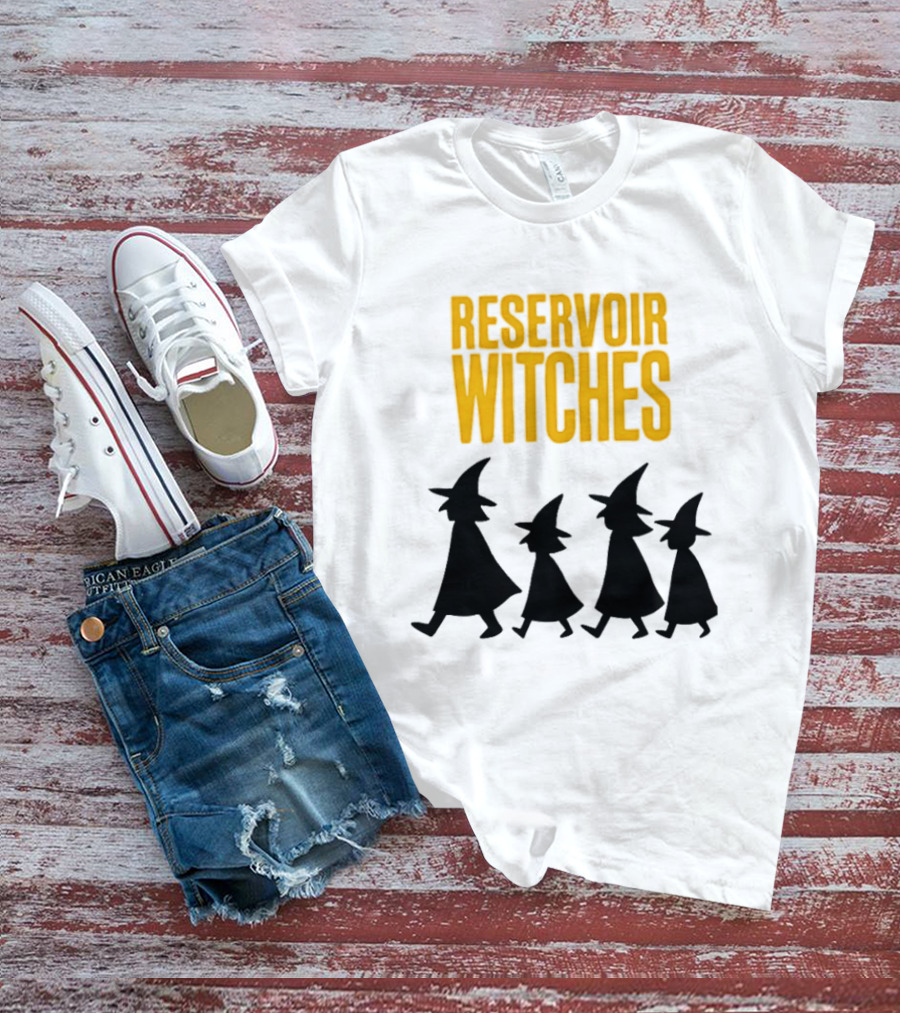 Reservoir Witches Walking In Silhouette With Classic Halloween T-Shirt