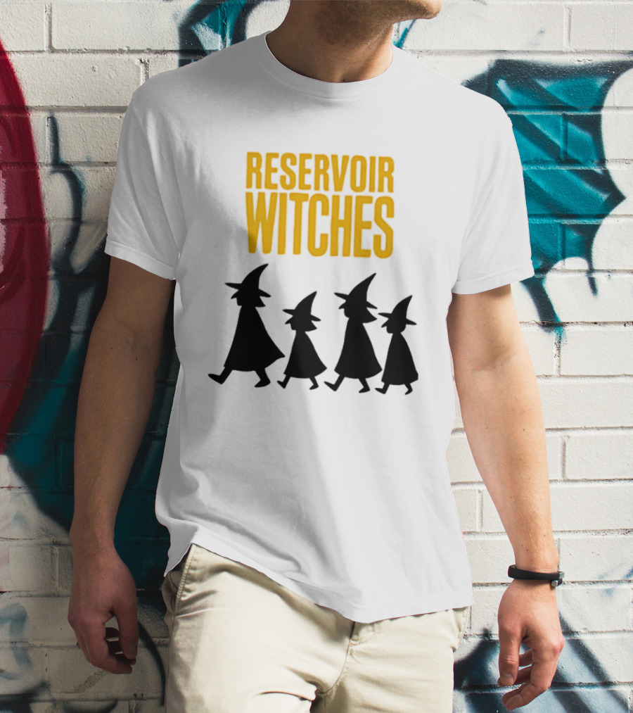 Reservoir Witches Walking In Silhouette With Classic Halloween T-Shirt