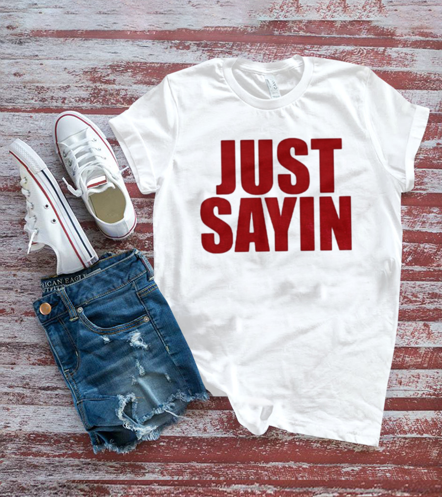 Ohio State Buckeyes Football 2025 Julian Sayin Just Sayin T-Shirt