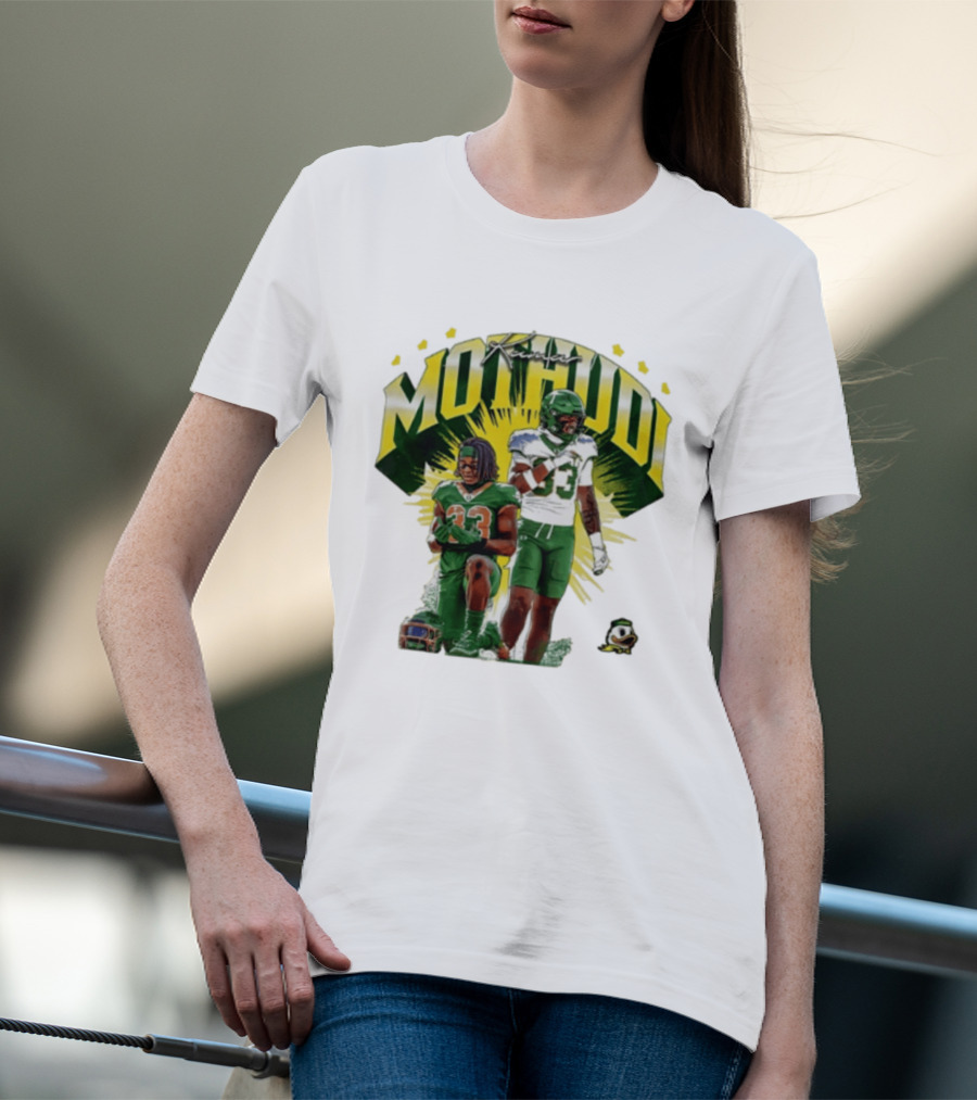 Kamar Mothudi Oregon Ducks Linebacker 33 Football Player T-Shirt