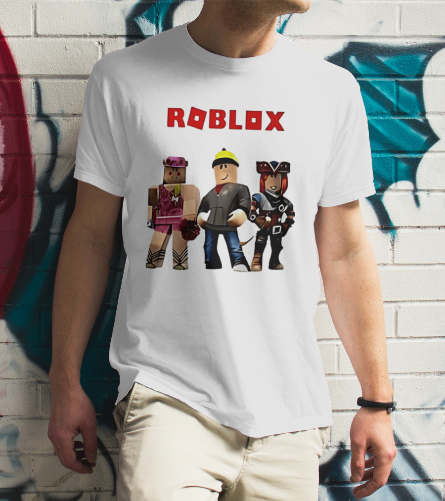Roblox Cartoon Characters Game Adventure T-Shirt