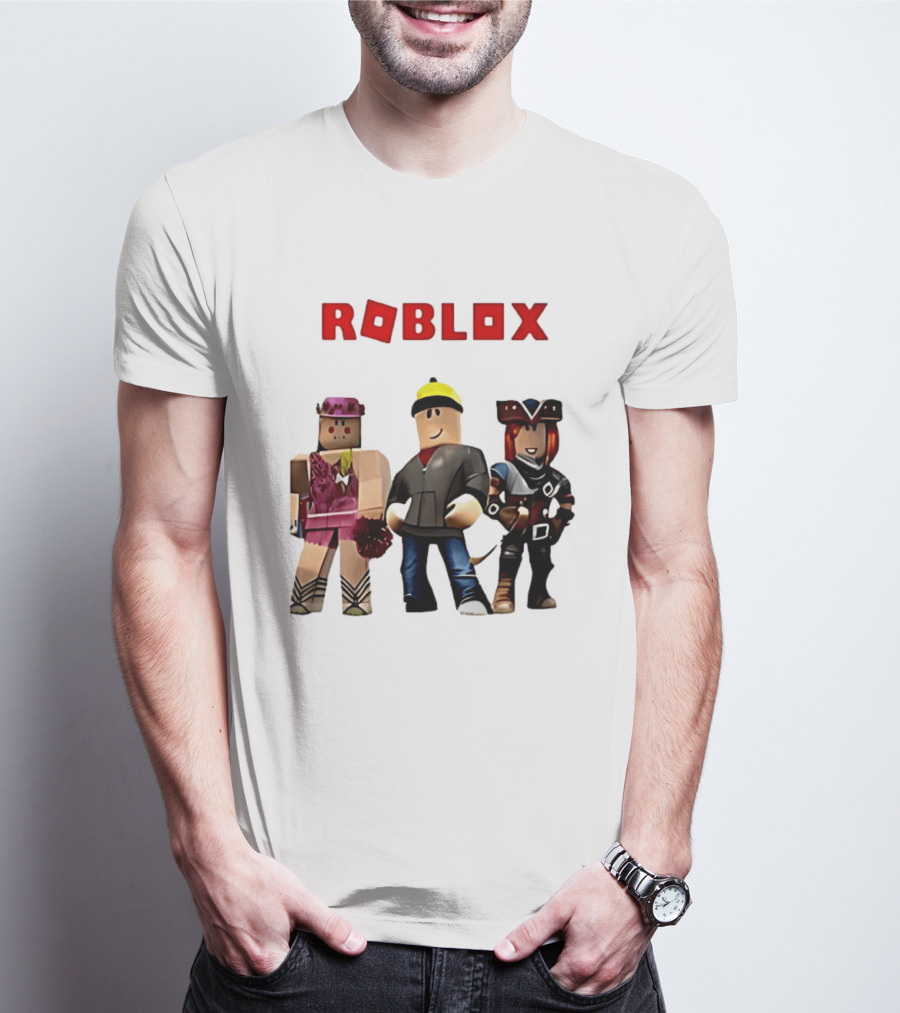 Roblox Cartoon Characters Game Adventure T-Shirt