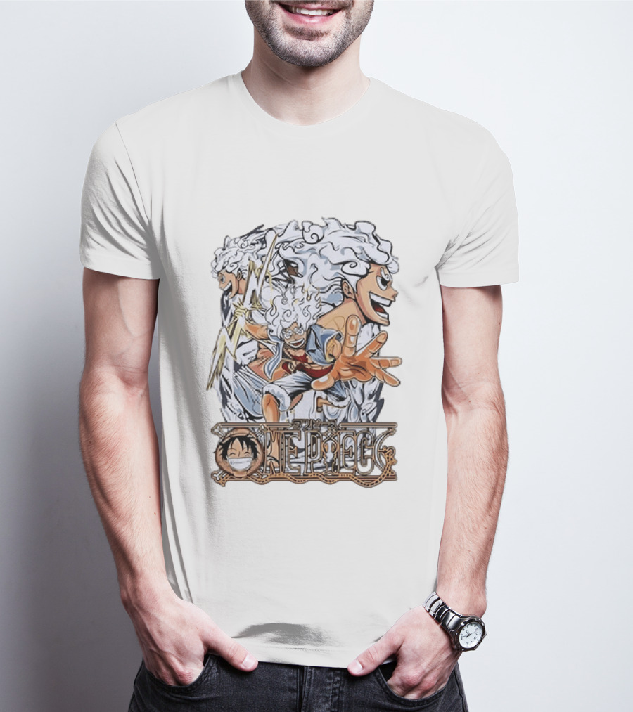 Monkey D Luffy Gear Five One Piece Anime Manga Adventure T-Shirt