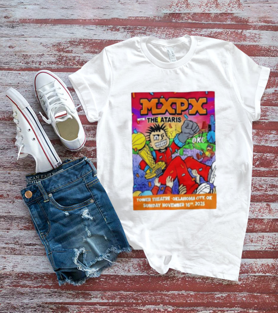 Mxpx With The Ataris Tower Theatre Oklahoma City November 16 2025 T-Shirt