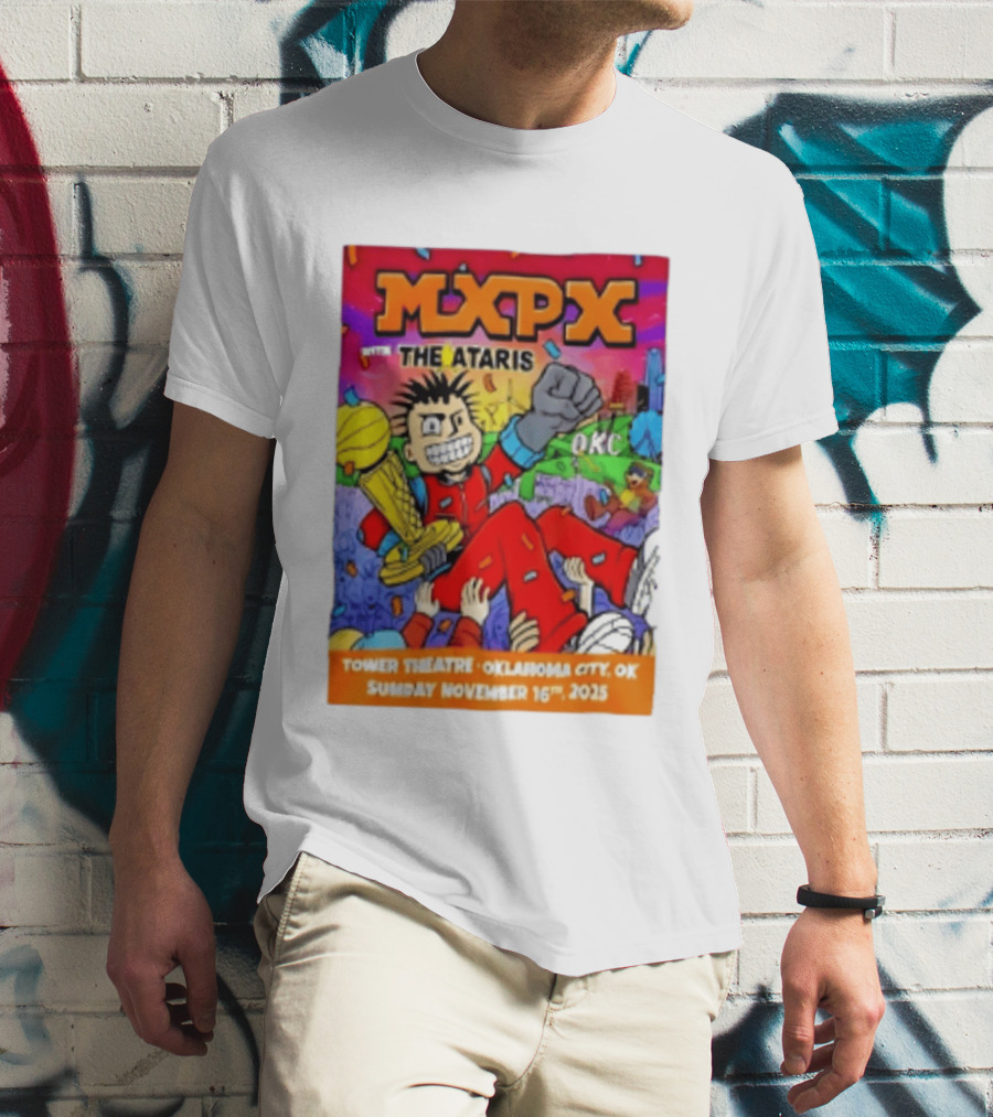 Mxpx With The Ataris Tower Theatre Oklahoma City November 16 2025 T-Shirt