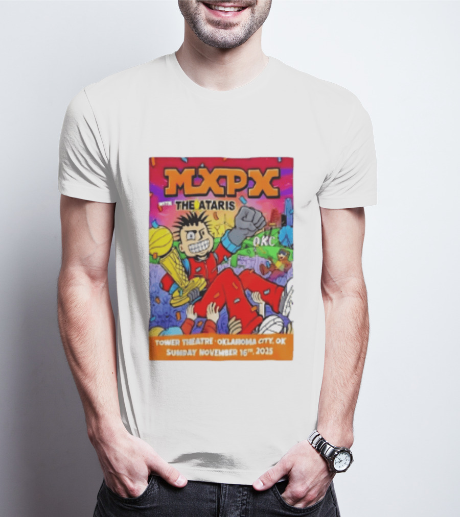 Mxpx With The Ataris Tower Theatre Oklahoma City November 16 2025 T-Shirt