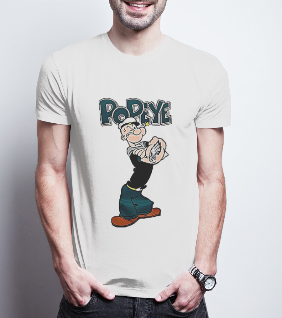 Philadelphia Eagles X Popeye I Yam What I Yam An Thats All I Yam T-Shirt