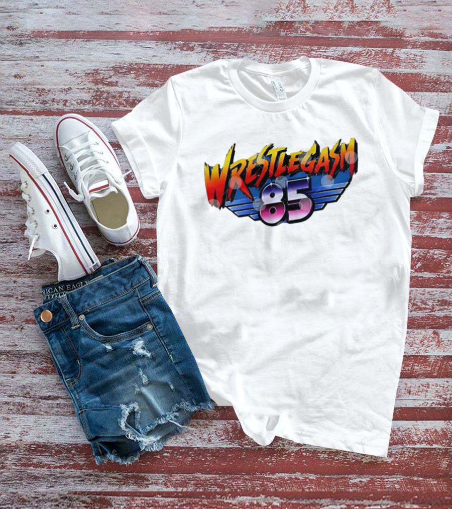Wrestlegasm 85 Retro Wrestling 80s T-Shirt