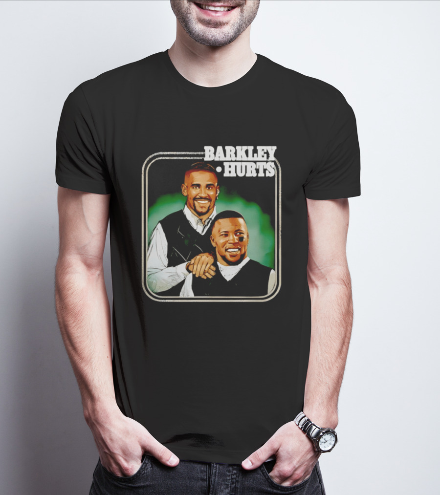 Barkley Hurts Philadelphia Eagles Comedy Show Parody 90s T-Shirt