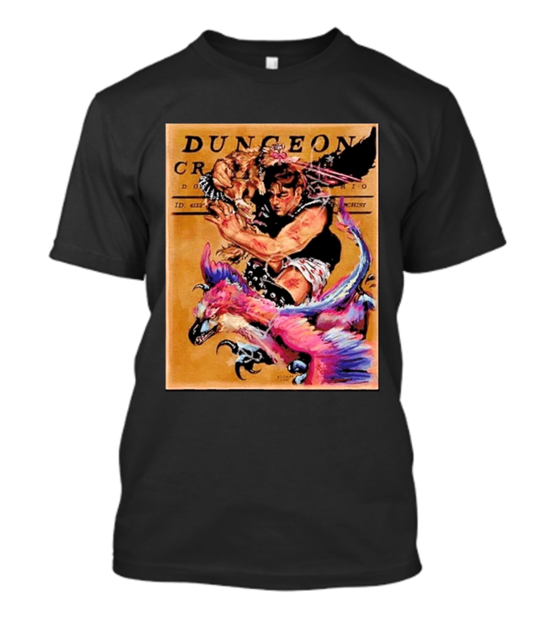 Dungeon Crawler Carl Goddamnit Donut Fantasy Adventure Art By Andrew Bowser T-Shirt