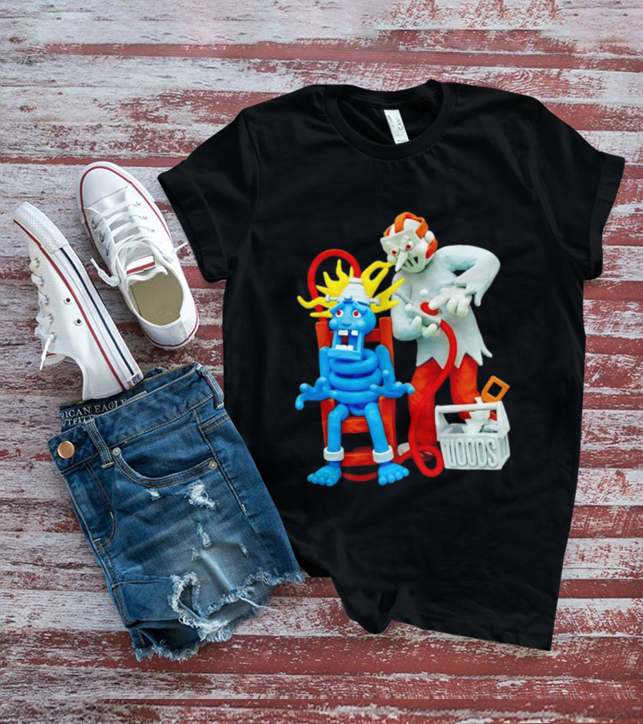 Friday The 13th Jason Voorhees Electrocution Scene Woods T-Shirt