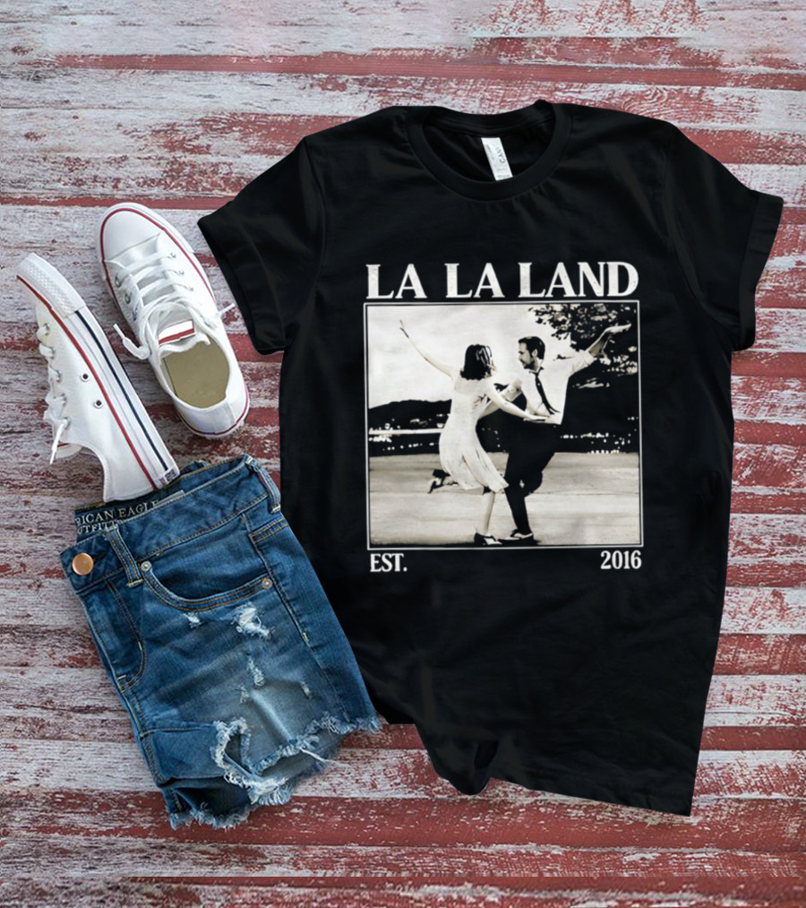 La La Land Est 2016 Dance Scene Emma Stone Ryan Gosling T-Shirt