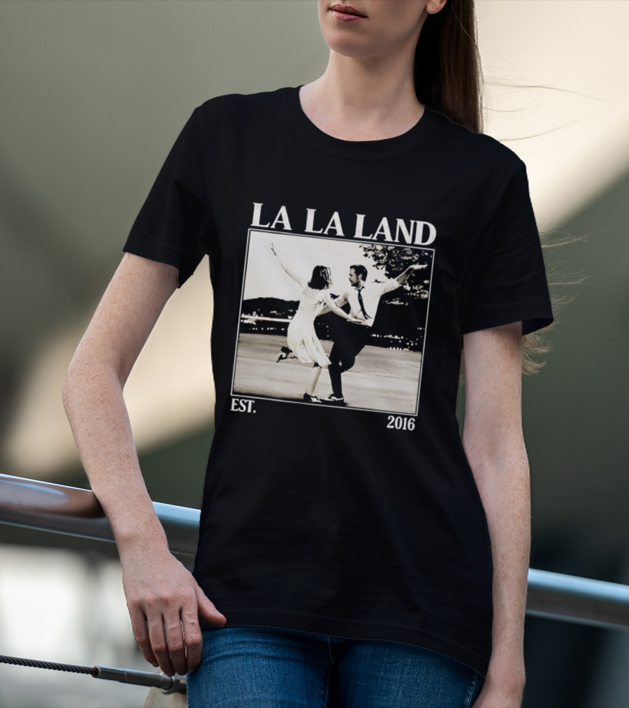 La La Land Est 2016 Dance Scene Emma Stone Ryan Gosling T-Shirt