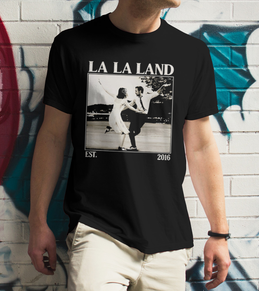 La La Land Est 2016 Dance Scene Emma Stone Ryan Gosling T-Shirt