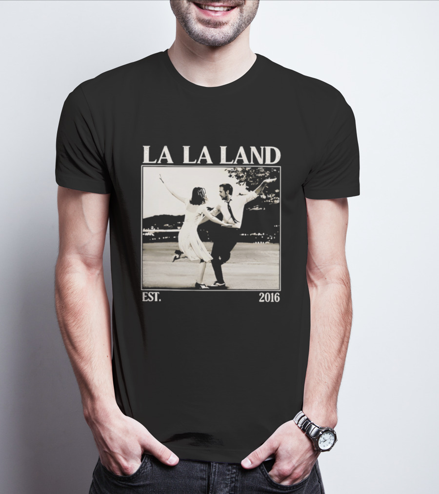 La La Land Est 2016 Dance Scene Emma Stone Ryan Gosling T-Shirt