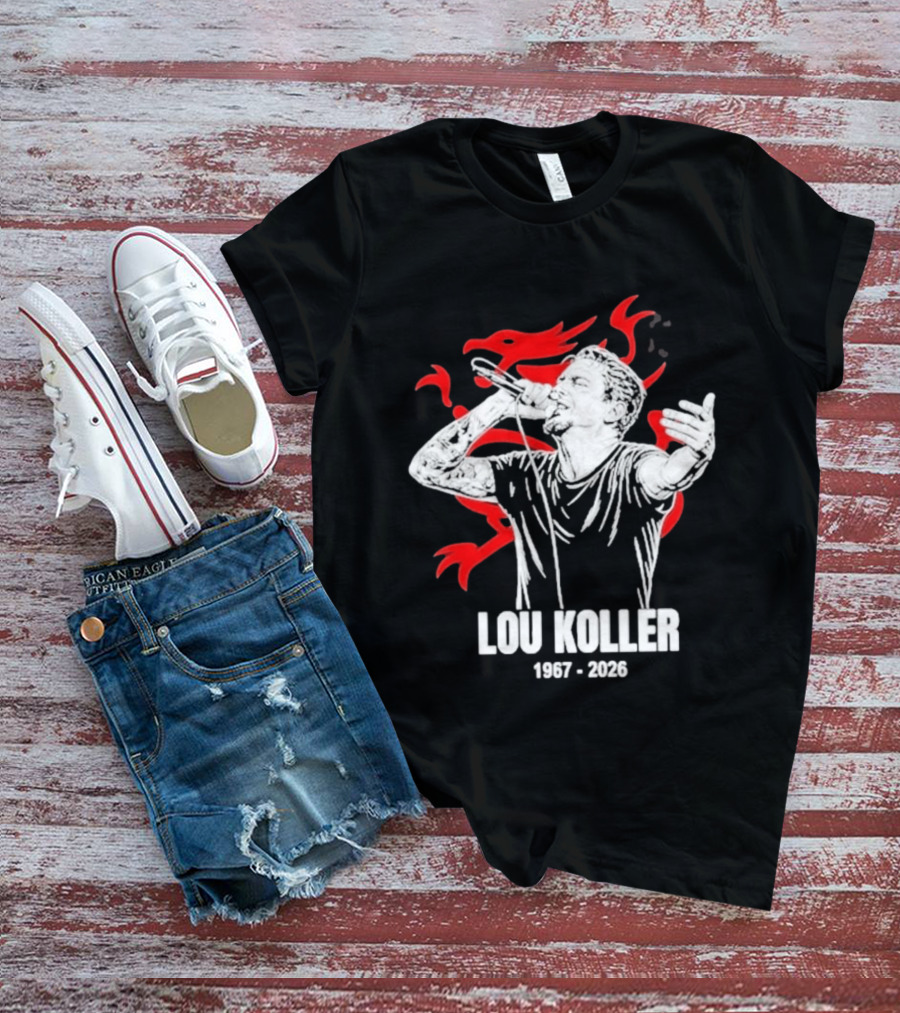 Lou Koller 1967 2026 Sick Of It All Mic Dragon T-Shirt