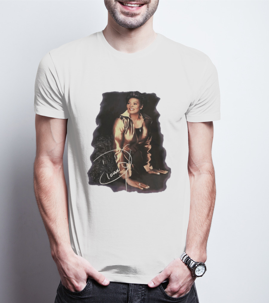 Dionne Warwick Iconic Soul Singer Legend Autographed Image T-Shirt