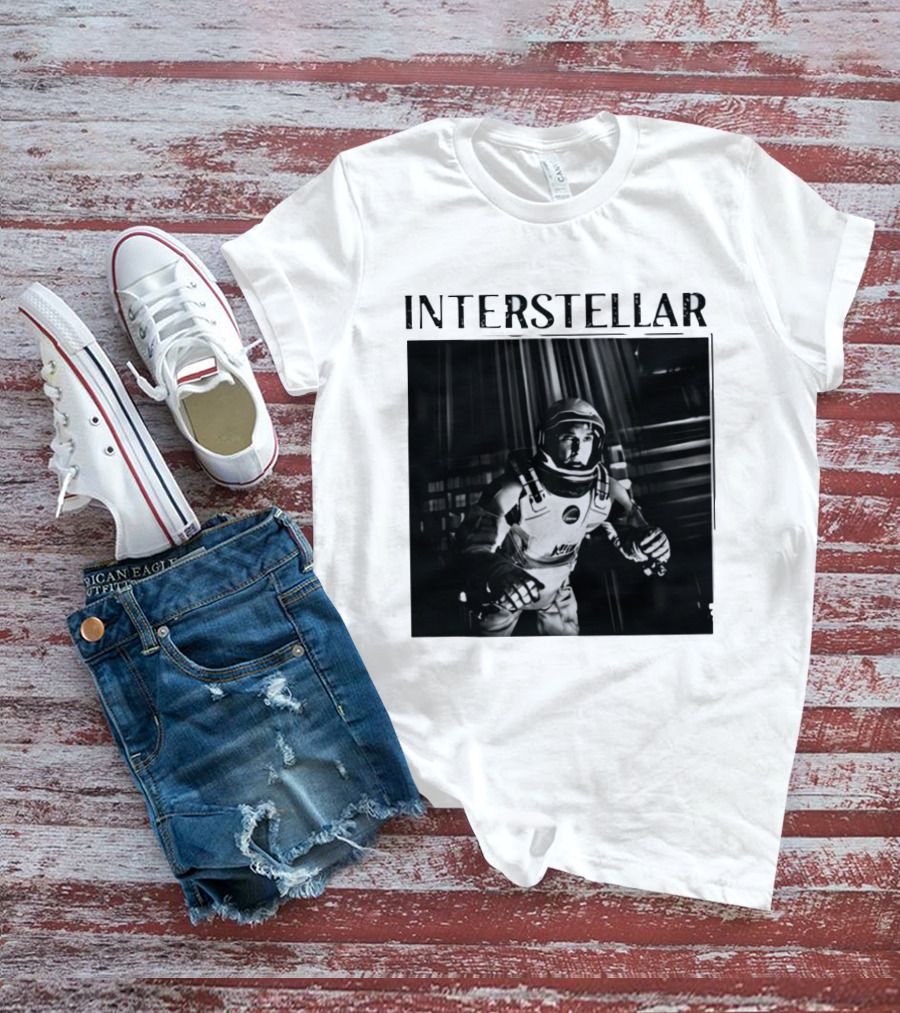 Interstellar 2014 Matthew McConaughey Spacesuit Scene T-Shirt