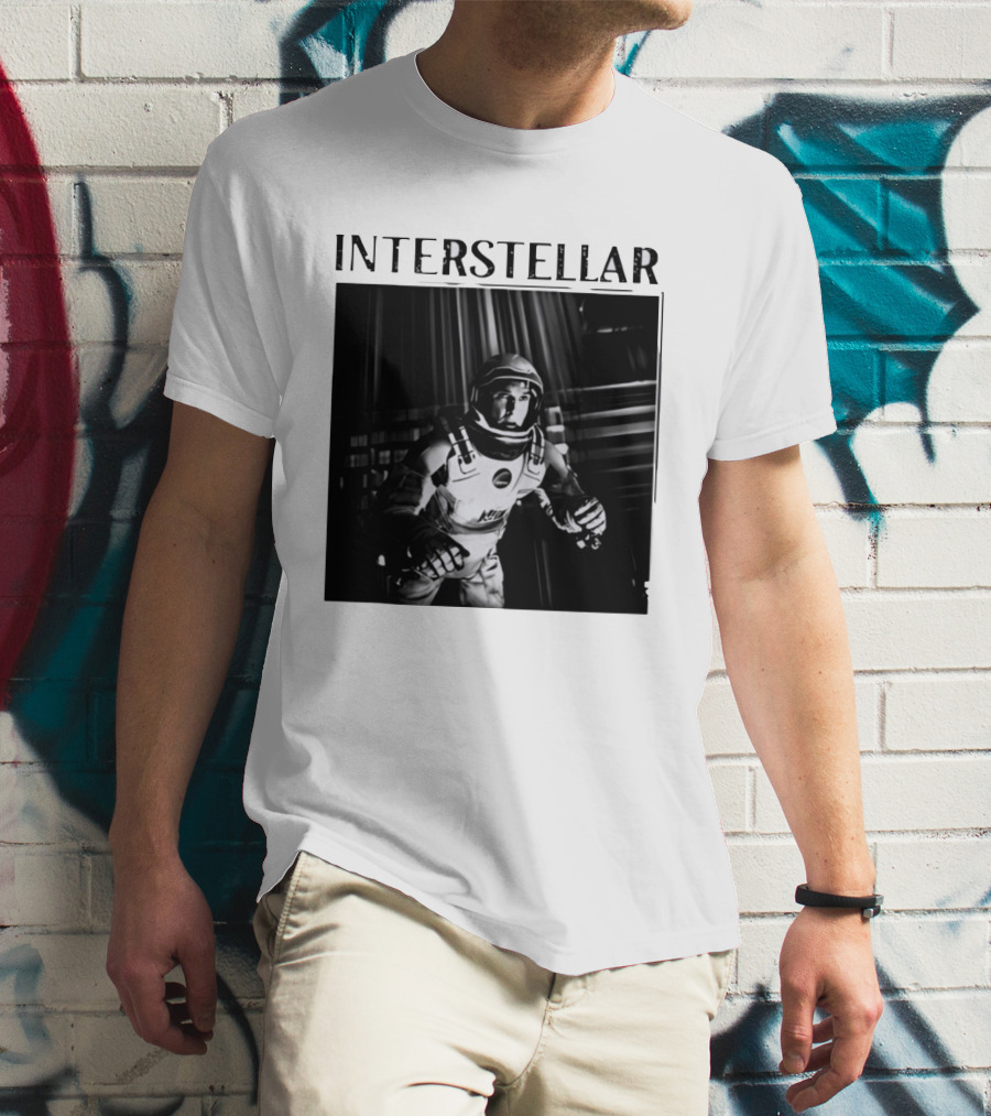 Interstellar 2014 Matthew McConaughey Spacesuit Scene T-Shirt