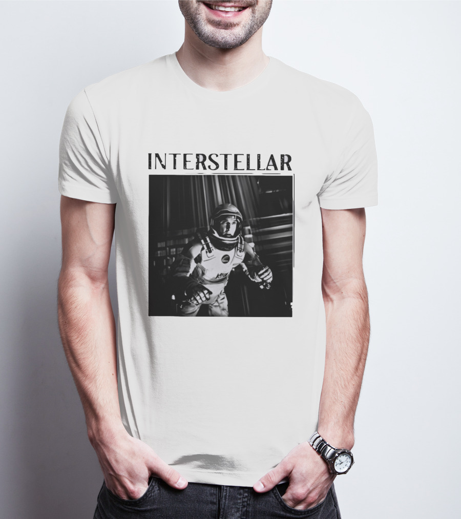 Interstellar 2014 Matthew McConaughey Spacesuit Scene T-Shirt