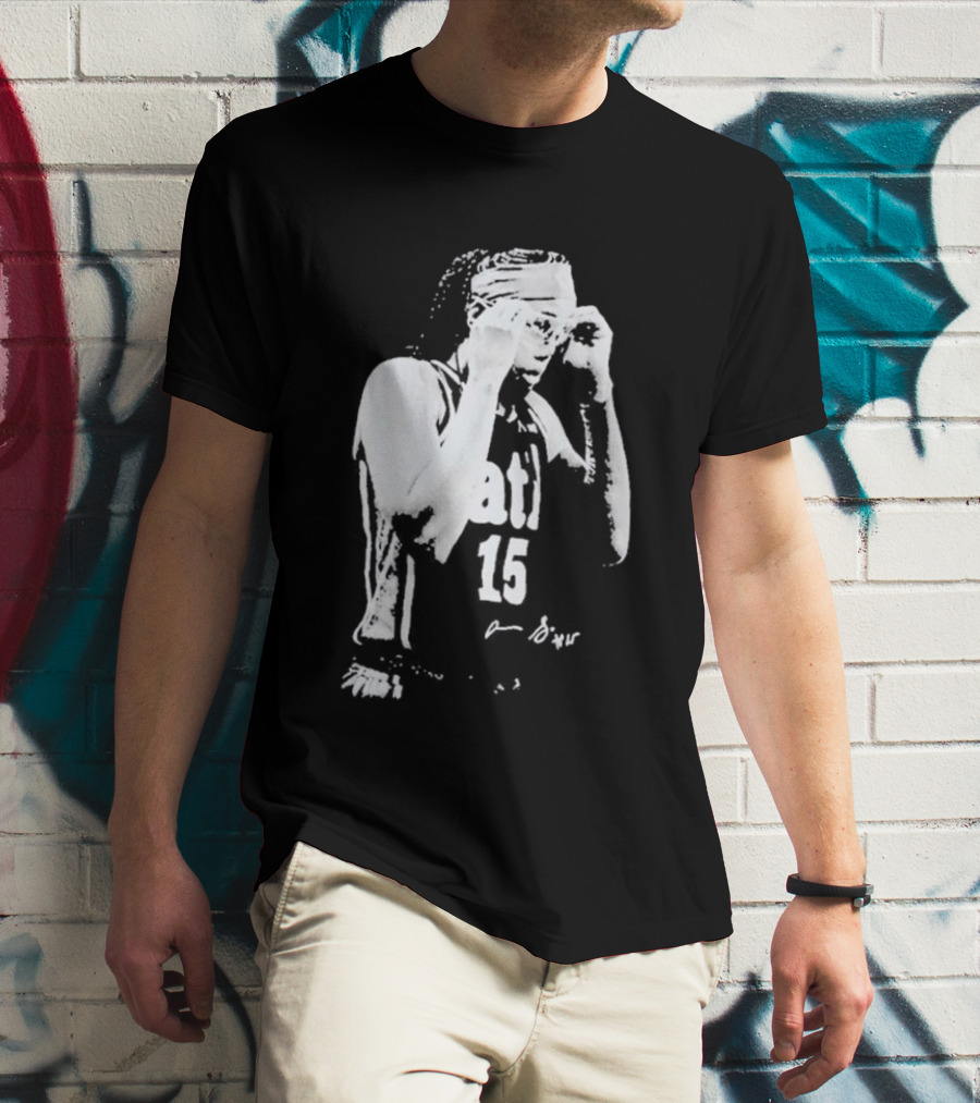 Allisha Gray Number 15 Goggles Gesture T-Shirt
