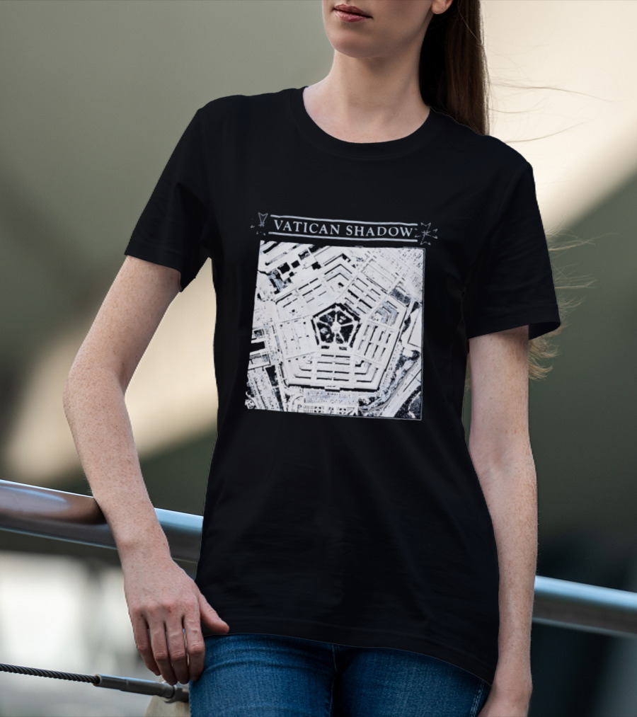 Vatican Shadow Pentagon Iconoclastic Industrial Electronic T-Shirt