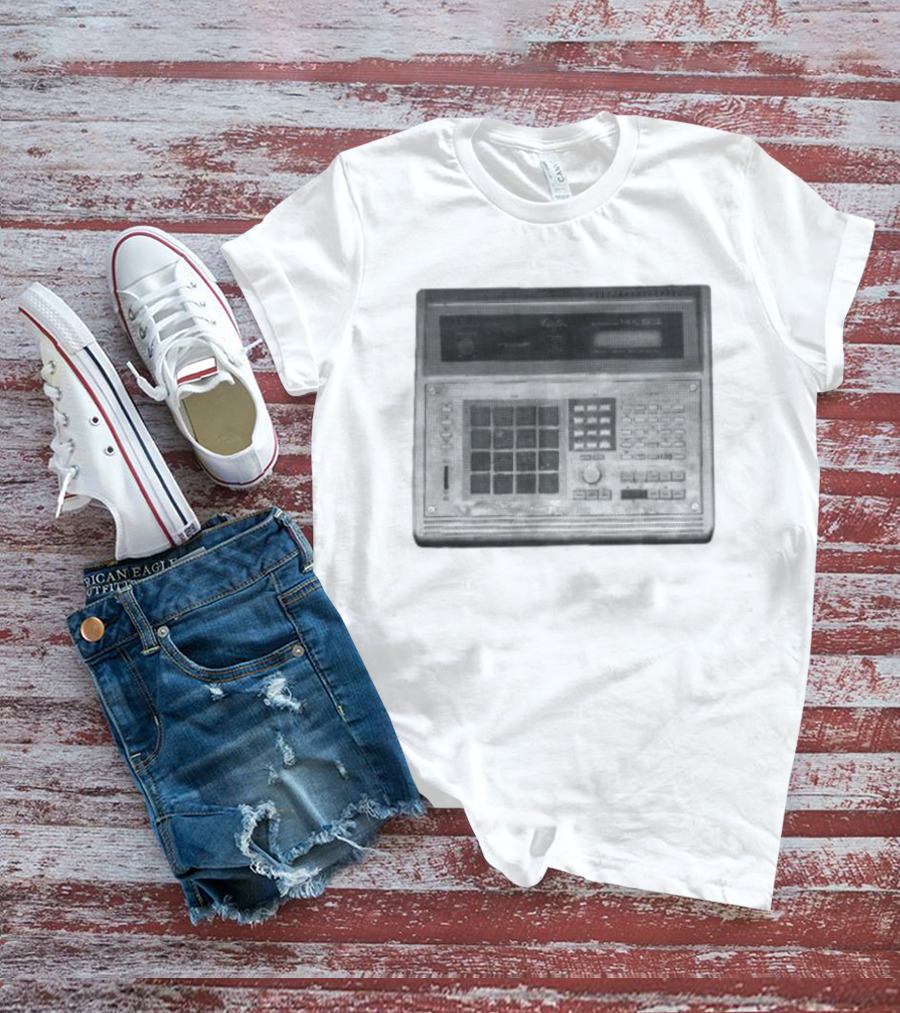 DJ Shadow Store Mo'wax Akai MPC Sequencer White T-Shirt