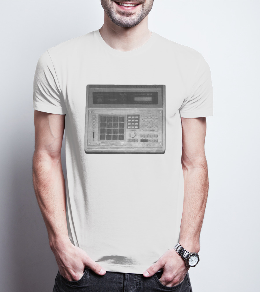 DJ Shadow Store Mo'wax Akai MPC Sequencer White T-Shirt