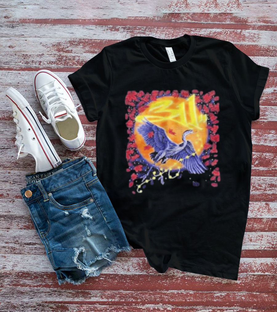 311 Band 2026 US Tour With Beach Weather Tunnel Vision Heron And Sun T-Shirt