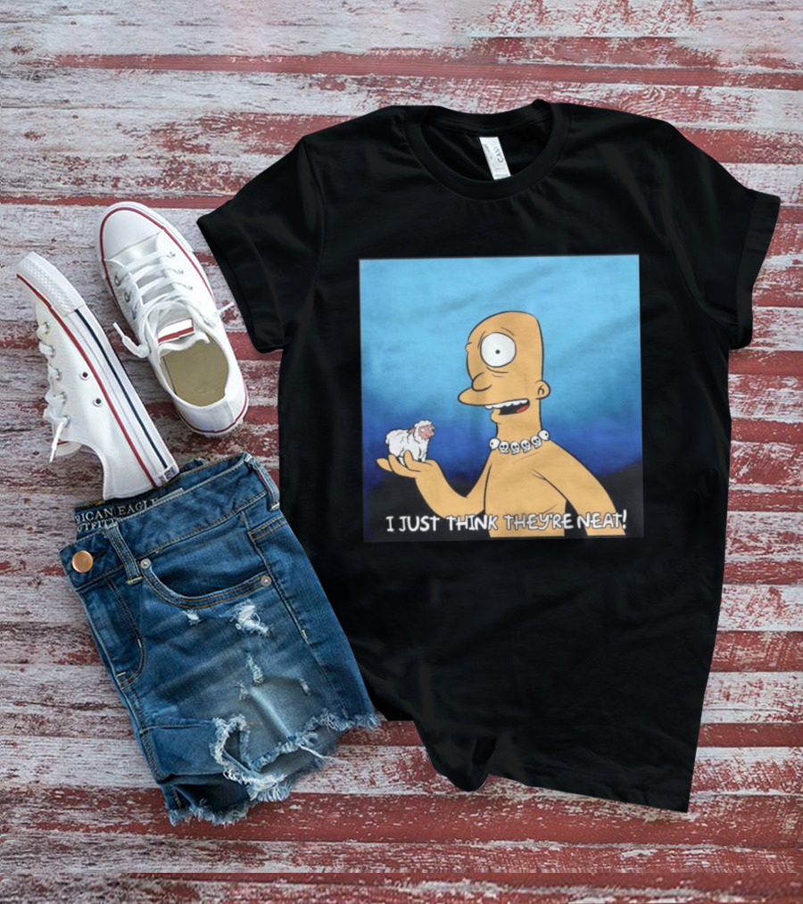 Odyssey The Cyclops I Just Think They're Neat Funny Cartoon T-Shirt
